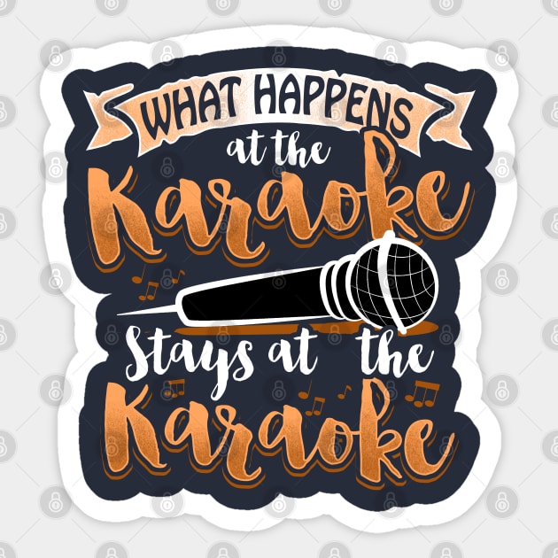 Karaoke Lover Sticker by DeesDeesigns